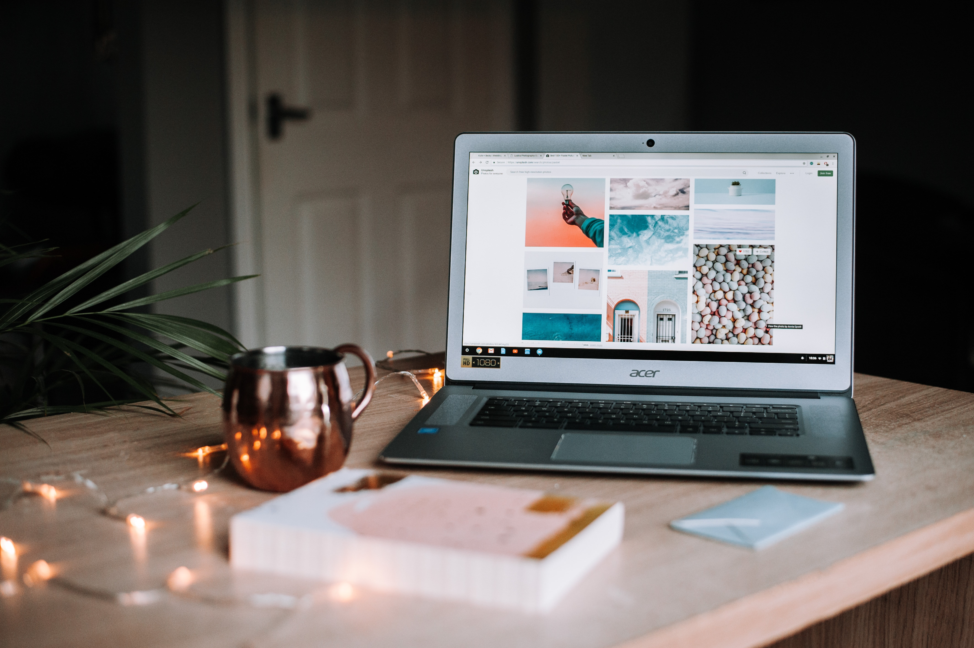 Showcasing work samples in the Featured section